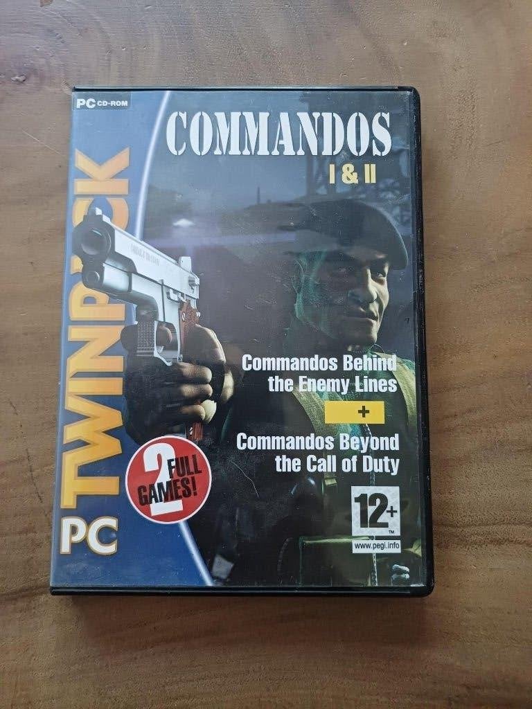 PC - CD-ROM - Commandos 1& II, Spelcomputers en Games, Games | Pc, 1 speler, Ophalen, Zo goed als nieuw, Vanaf 3 jaar