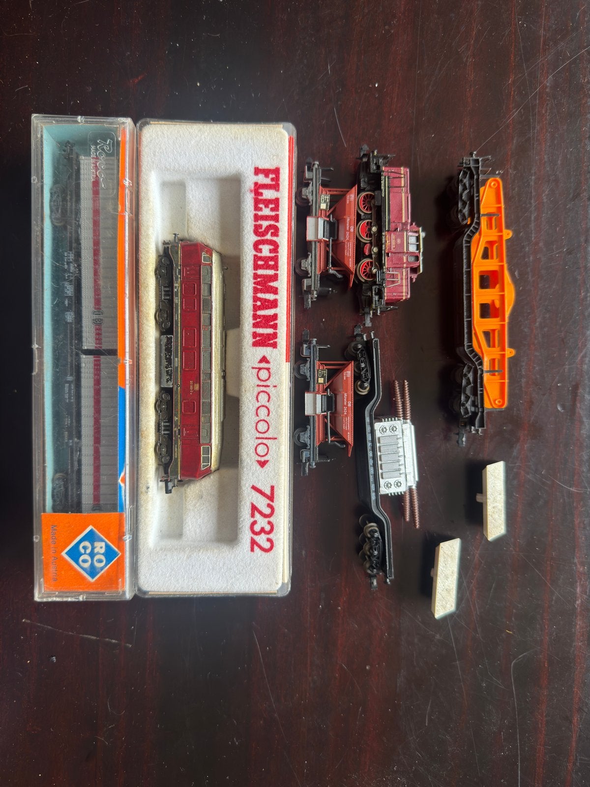 Fleischmann/Minitrix/Arnold/Roco goederenset | 1/160, Gebruikt, Fleischmann, Ophalen of Verzenden, Analoog
