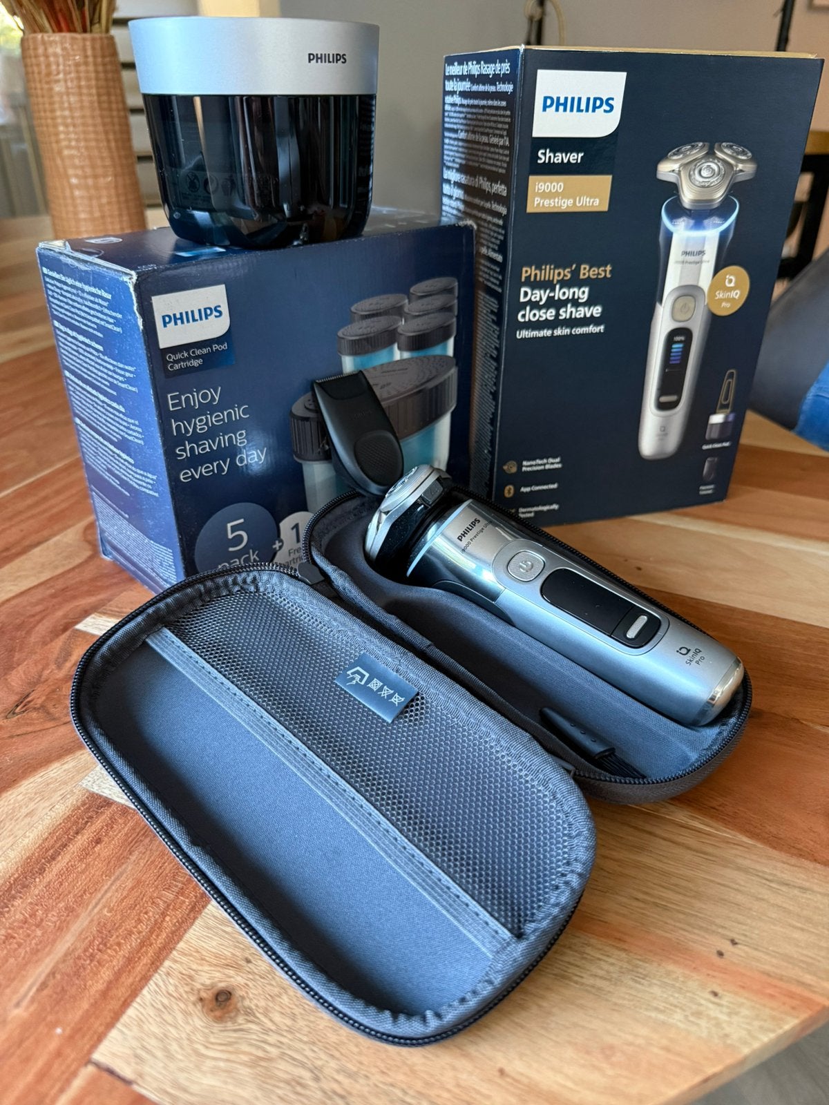 Philips i9000 prestige ultra!! Zo goed als nieuw XP9404/31!, Ophalen of Verzenden, Zo goed als nieuw, Scheren en Epileren