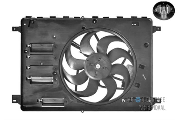 Motorkoeling ventilator van een Volvo V60, -, -, Nieuw, Ophalen of Verzenden
