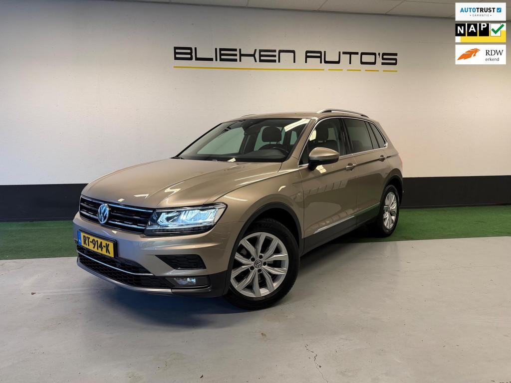 Volkswagen Tiguan 2.0 TDI 4Motion Highline, Auto's, Gebruikt, Euro 6, LED verlichting, Origineel Nederlands