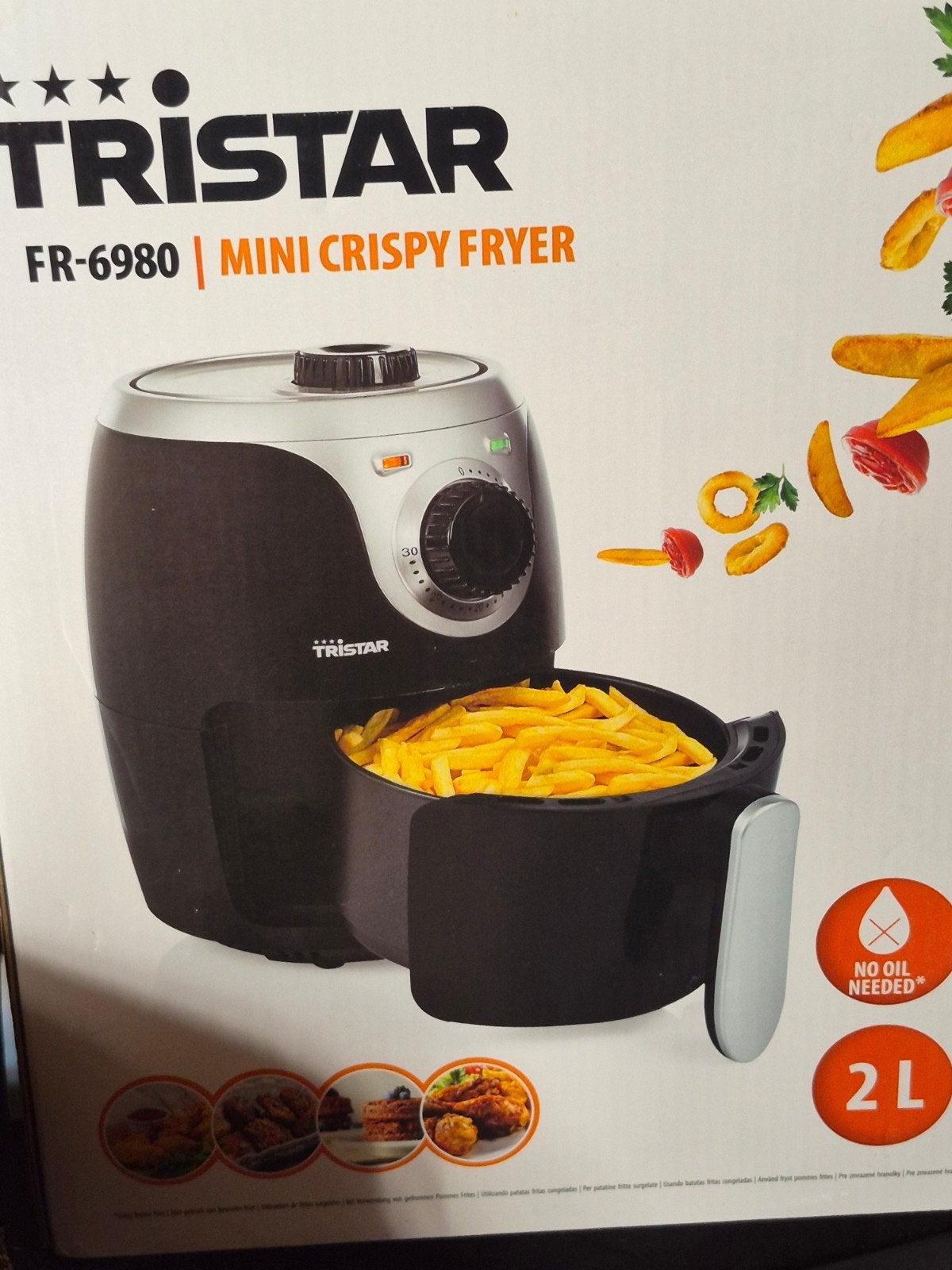 Mini airfryer Tristar nieuw in doos, Witgoed en Apparatuur, Ophalen of Verzenden, Nieuw, Airfryer, 750 t/m 999 gram