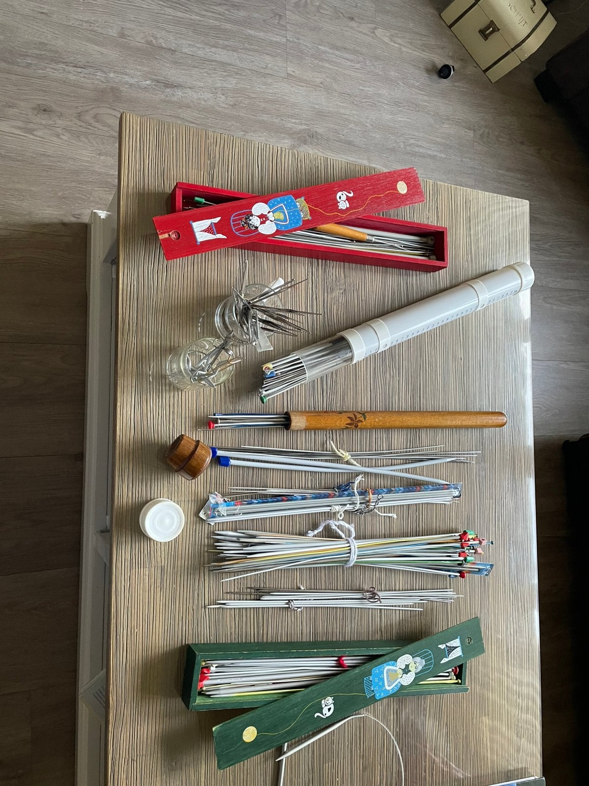Veel breipennen en wat haaknaalden, Hobby en Vrije tijd, Breien en Haken, Ophalen of Verzenden, Gebruikt, Breien of Haken, Naald