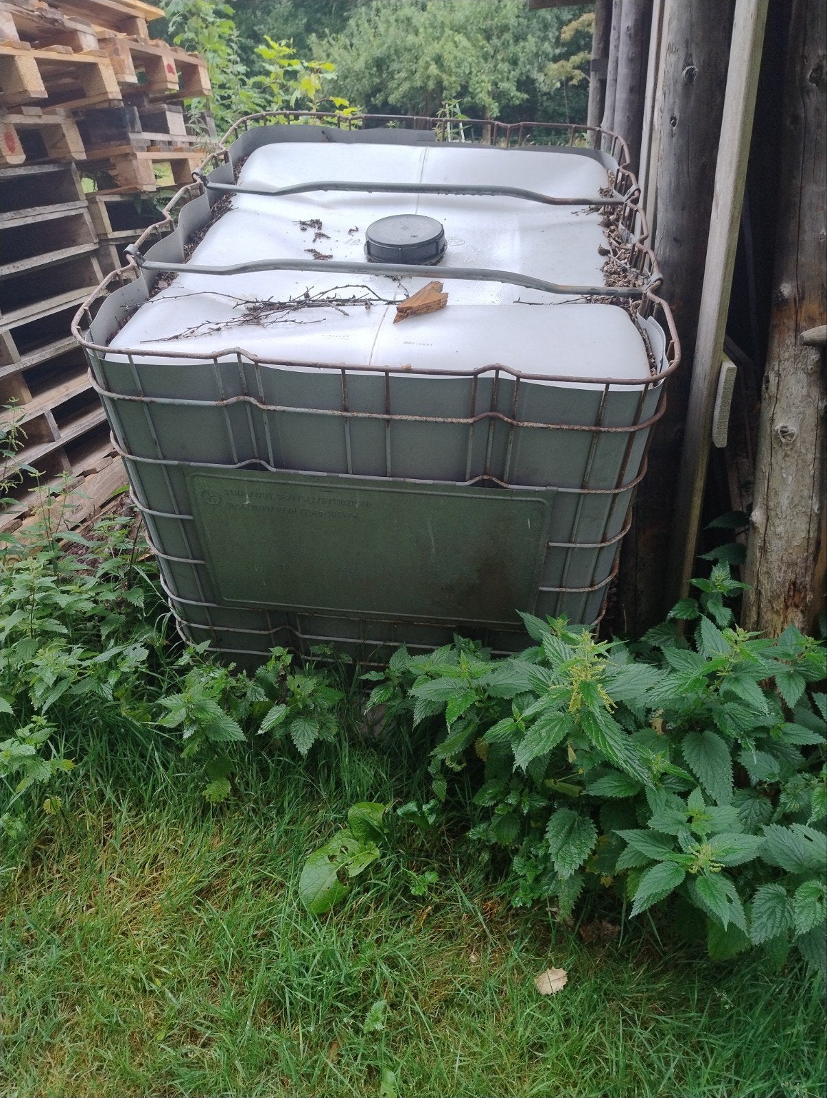 IBC-container 1000 liter - Gebruikt, 150 liter of meer, Ophalen, Gebruikt, Kunststof