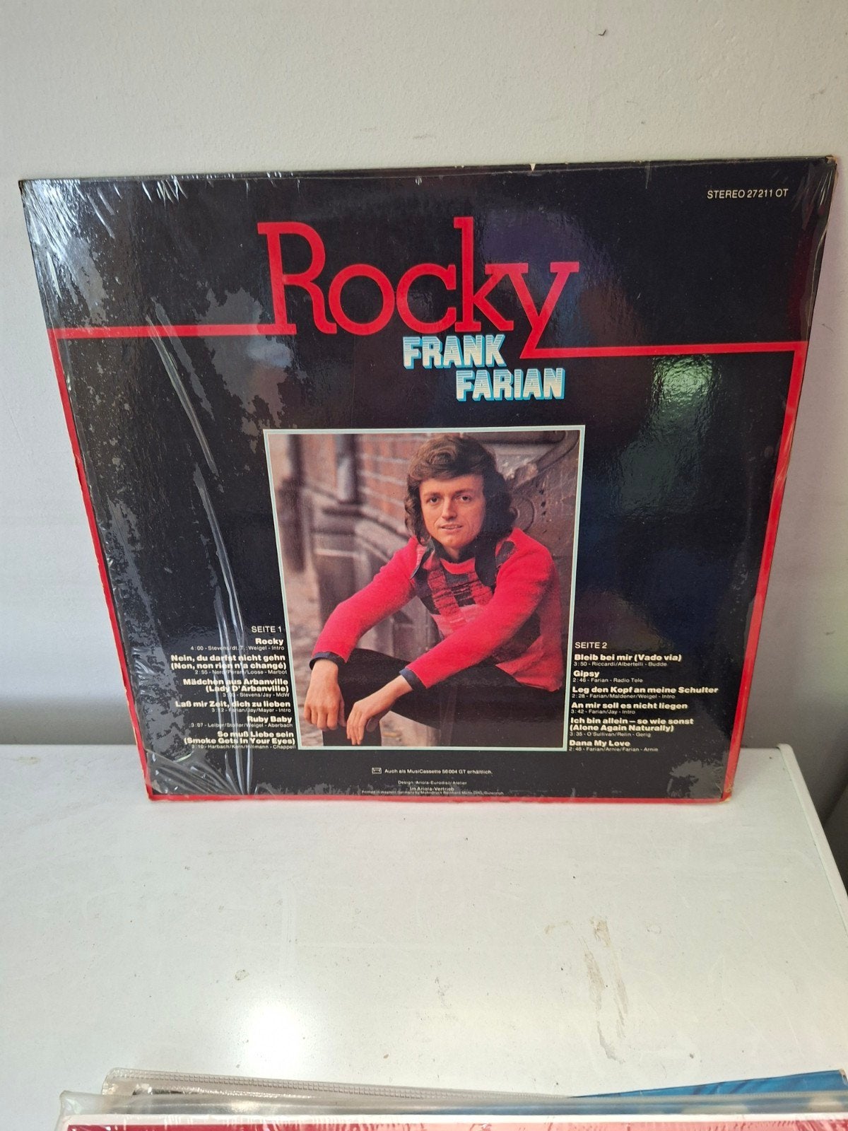 Rocky - Frank Farian LP (Pop, 1976), LP, Gebruikt, Pop, Ophalen of Verzenden