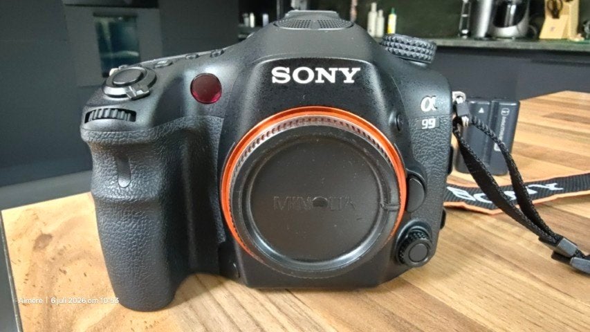 Laatste kans ! Sony Alfa 99 camera compleet, Audio, Tv en Foto, Fotocamera's Digitaal, Gebruikt, Spiegelreflex, Sony, 8 keer of meer