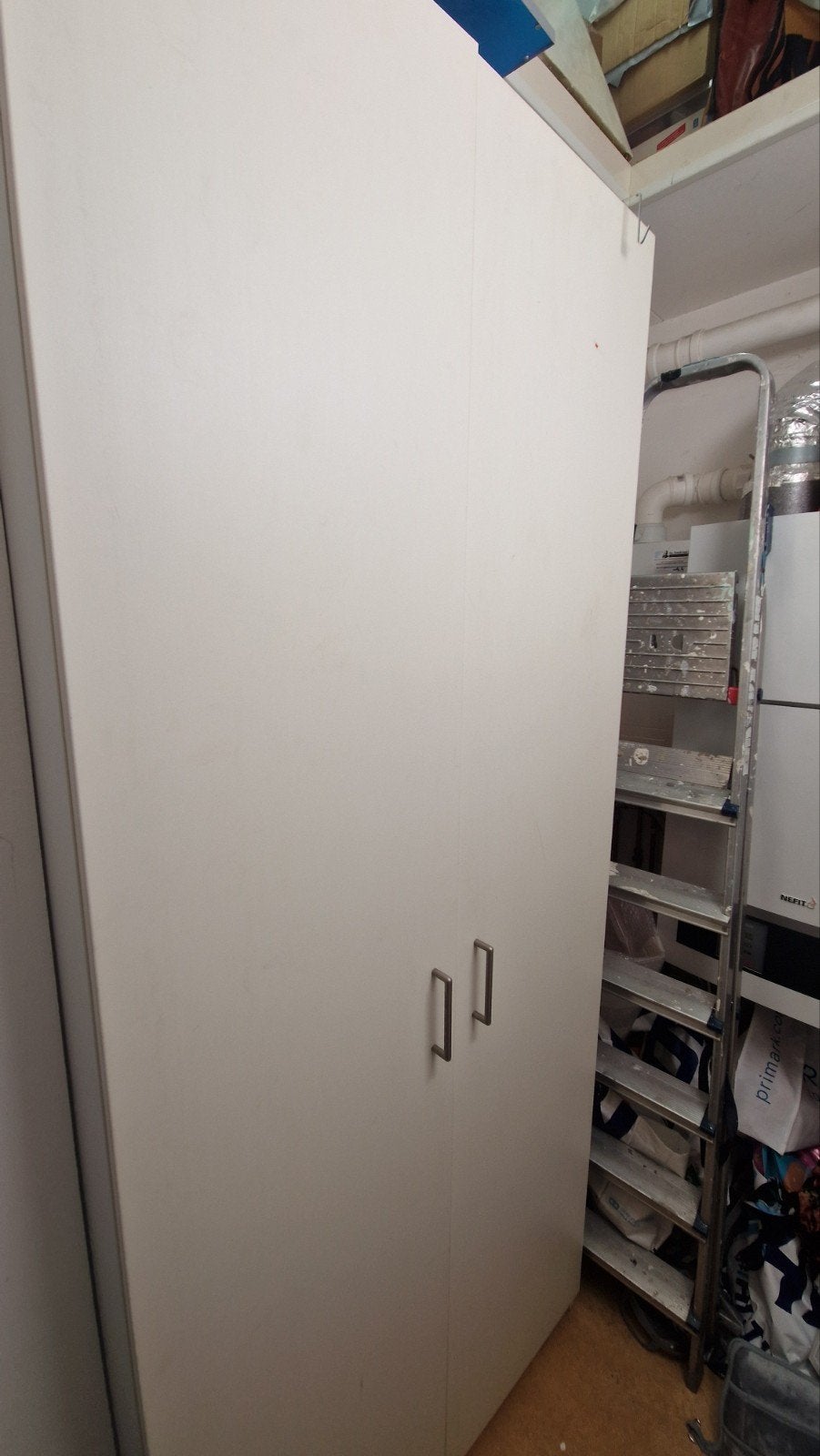 Gebruikte witte Ikea PAX kast 100cm breed en 235cm hoog, Huis en Inrichting, 100 tot 150 cm, 200 cm of meer, Ophalen of Verzenden
