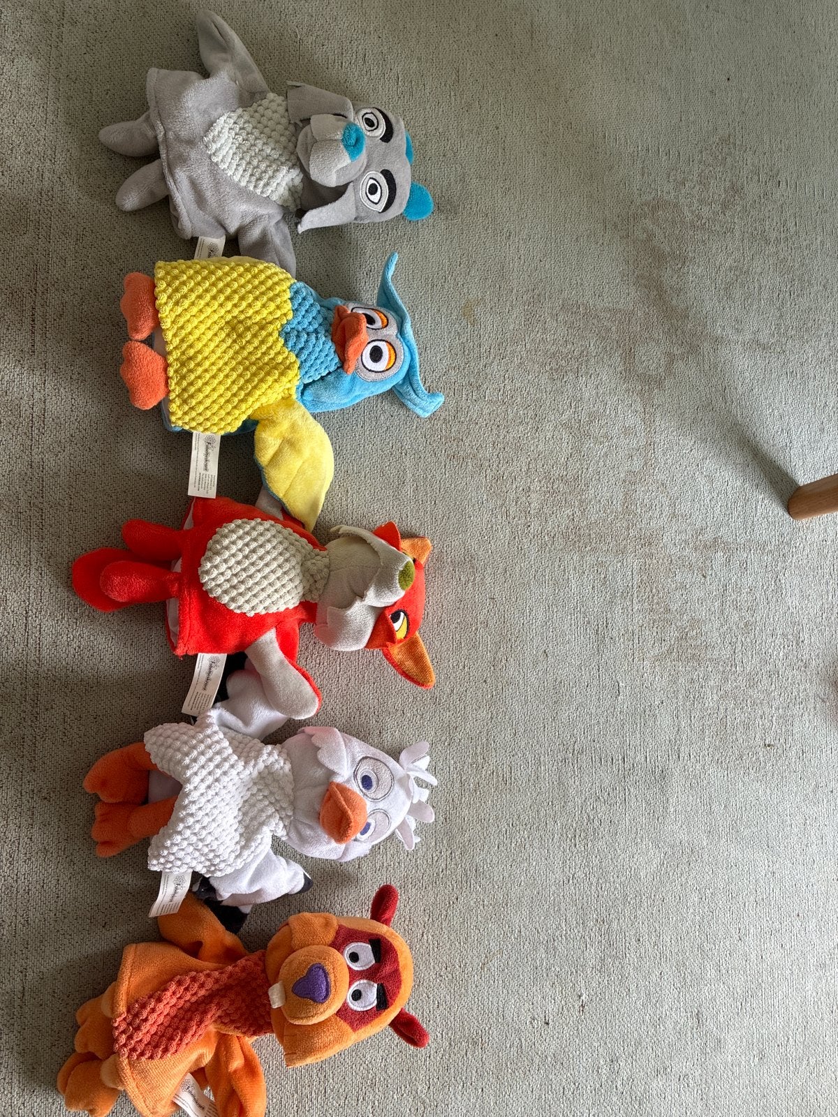 Fabeltjeskrant handpoppen set, Ophalen of Verzenden, Zo goed als nieuw, Overige typen