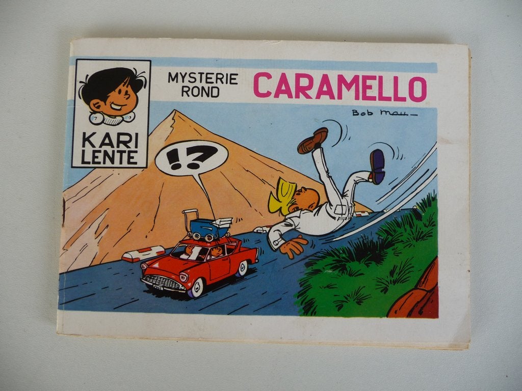 stripboekje KARI LENTE - MYSTERIE ROND CARAMELLO - Bob Mau, Gelezen, Bob Mau, Eén stripboek, Ophalen of Verzenden