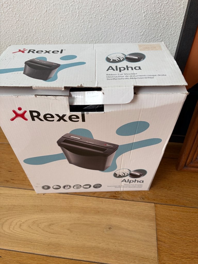 Papierversnipperaar, Ophalen, Zo goed als nieuw