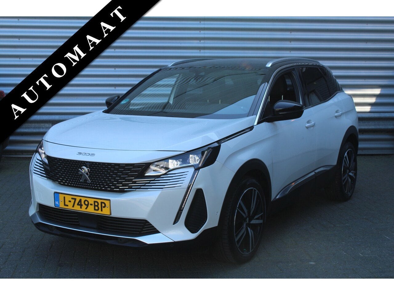 Peugeot 3008 1.2 PureTech 131pk GT AUTOMAAT NL-Auto NAP, Auto's, Gebruikt, 1199 cc, Wit, Origineel Nederlands