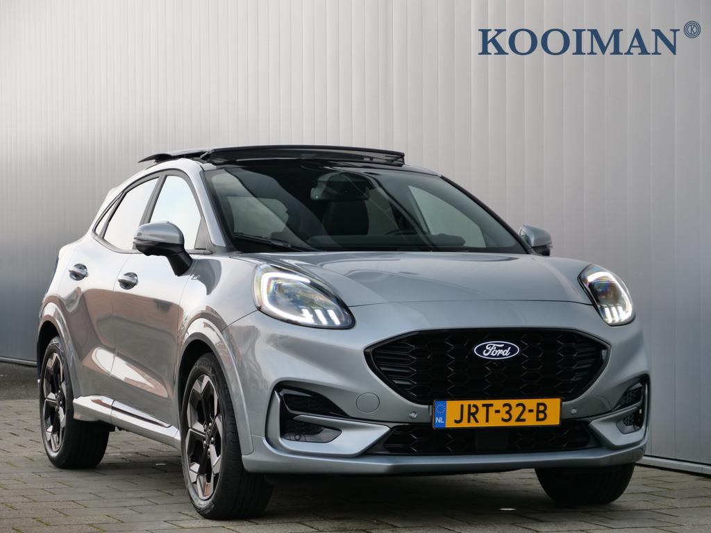 Ford Puma 1.0 EcoBoost 155pk Mild Hybrid ST-Line Automaat Pa, Puma, Leder en Stof, Bedrijf, Hybride Elektrisch/Benzine