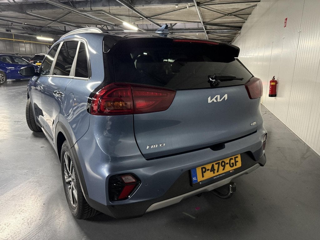 Kia Niro 1.6 GDi Hybrid DynamicPlusLine, Auto's, Kia, Gebruikt, Euro 6, 2 kWh, Blauw