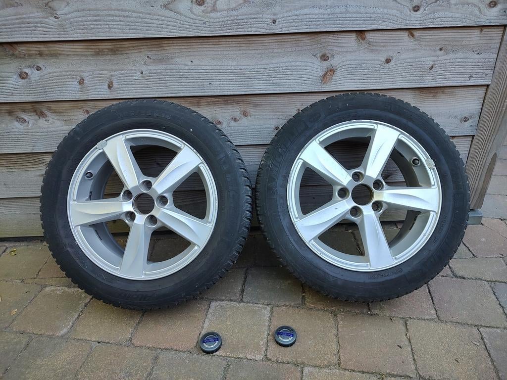 Volvo v 40 velgen, Ophalen, Gebruikt, 16 inch, Banden en Velgen