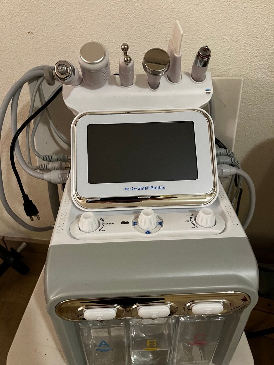 H2-O2 Small Bubble Facial Machine | Zo goed als nieuw, Ophalen, Zo goed als nieuw, Overige typen