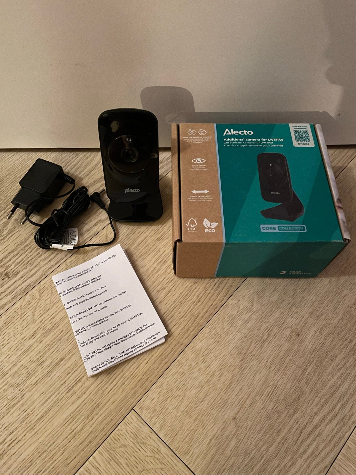 Alecto DVM149C extra camera voor babyfoon, Ophalen of Verzenden, Zo goed als nieuw, 250 meter of meer, Camera