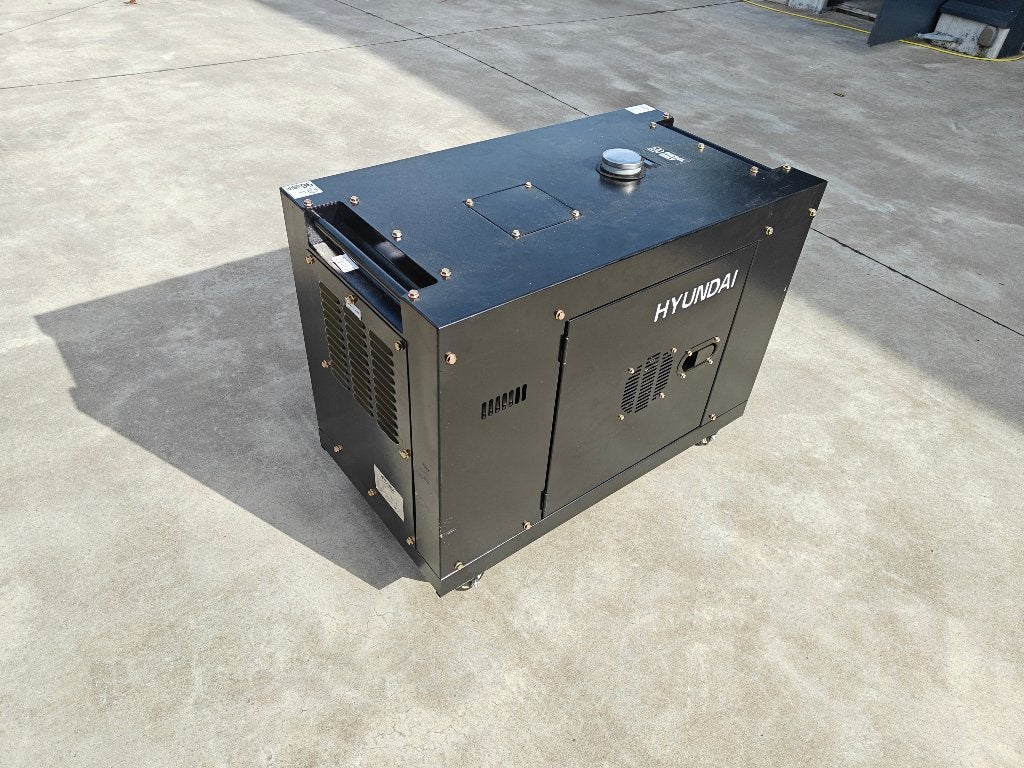 Generator aggregaat Hyundai HDG 96, Ophalen, Nieuw, 5 tot 10 kVA, Elektrisch startend
