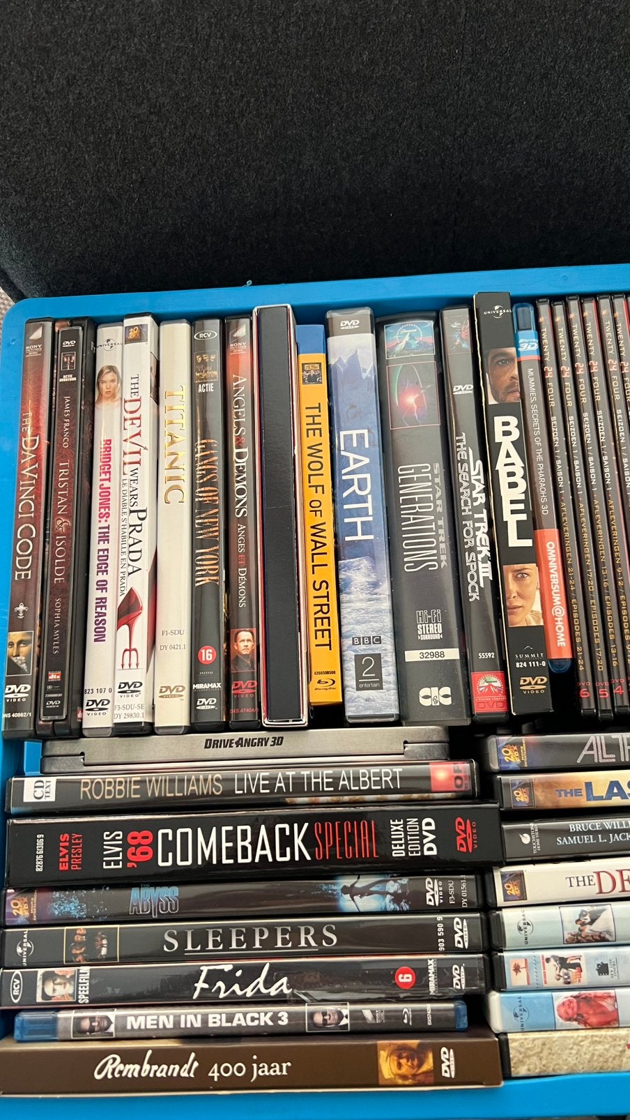 Ongeveer 140 DVD’s veel topfilms, Alle leeftijden, Ophalen, Zo goed als nieuw, Overige gebieden