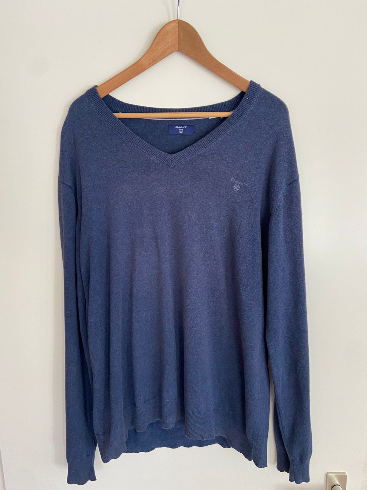 GANT V-neck Sweater Maat XXL, Ophalen of Verzenden, Zo goed als nieuw, Overige maten, Blauw