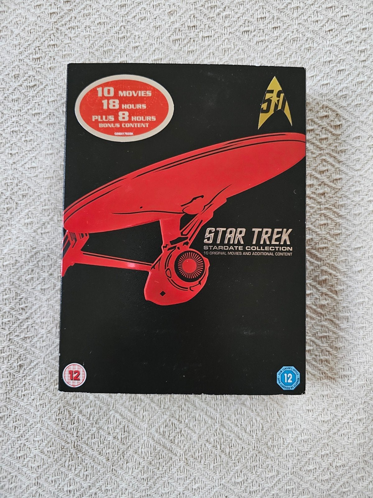 Star Trek Stardate Collection - 10 films + bonusmateriaal, Nederlands, Ophalen of Verzenden, Vanaf 12 jaar, Gebruikt