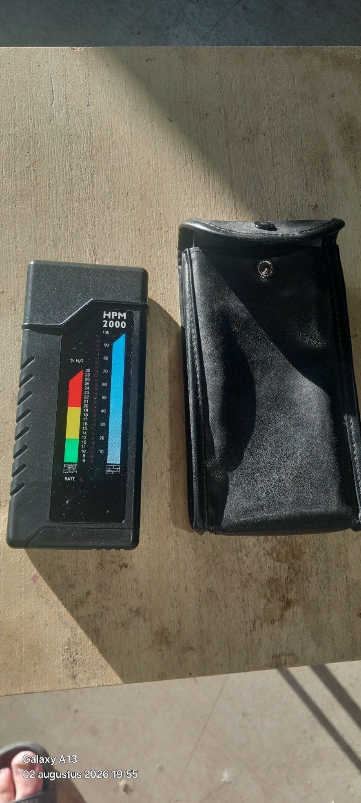 Professionele vochtmeter HPM 2000 met etui, Ophalen, Gebruikt, Vocht of Vloeistof