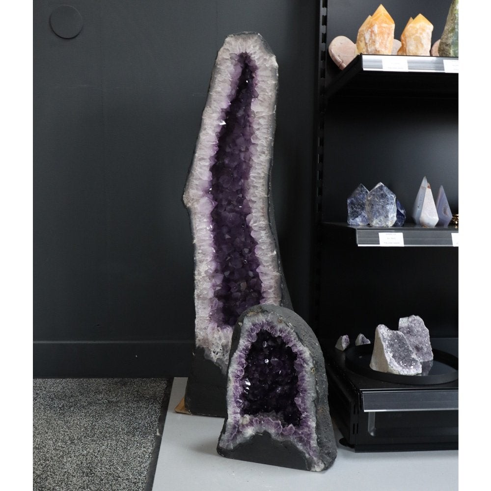 Amethist edelsteen - Natuursteen - Amethist op standaard, Sieraden, Tassen en Uiterlijk, Edelstenen, Kouwehoek 1b, Cave & Garden