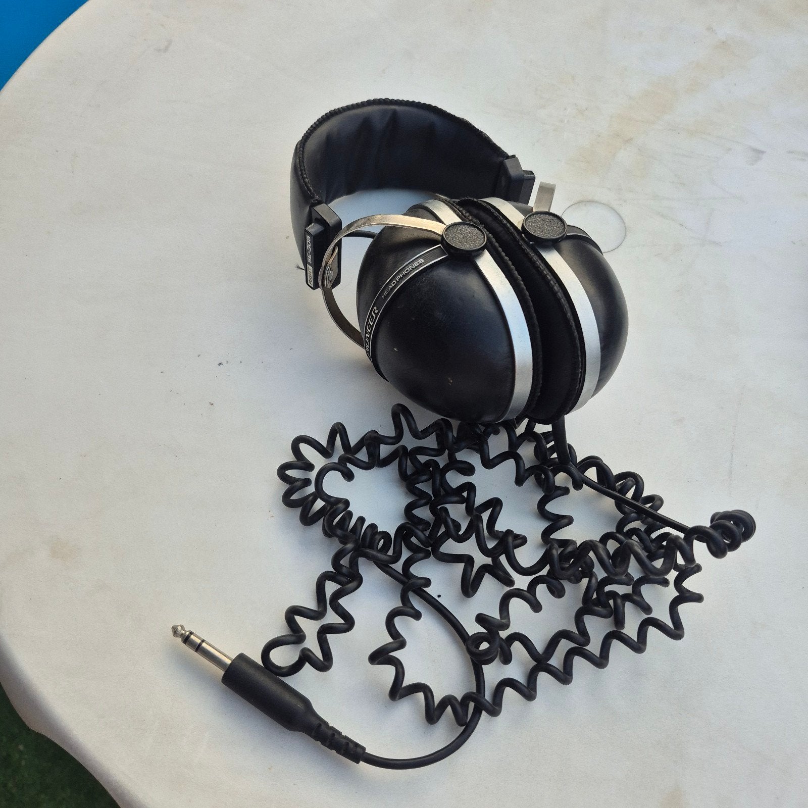 Vintage Pioneer SE-305 Over-ear Koptelefoon - Gebruikt, Ophalen of Verzenden, Gebruikt, Over-ear, Zwart