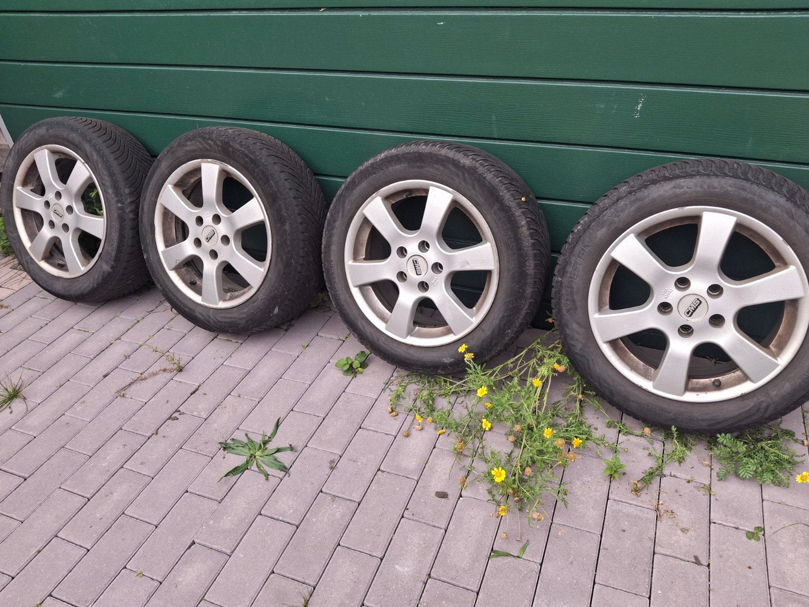 all season set 205- 55-r16 caddy, Ophalen, 16 inch, 205 mm, All Season
