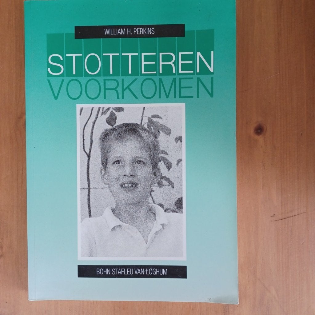 Stotteren voorkomen, Boeken, Gelezen, William H. Perkins, Ophalen of Verzenden, Opvoeding tot 6 jaar