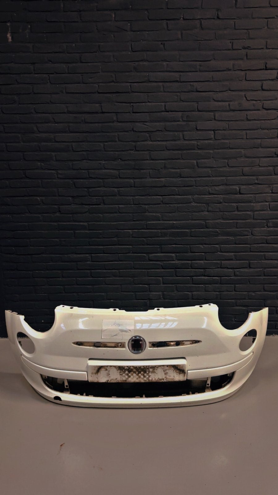 Bumper Fiat 500 - Orgineel Voorbumper (gebruikt), Gebruikt, Voor, Ophalen of Verzenden, Bumper