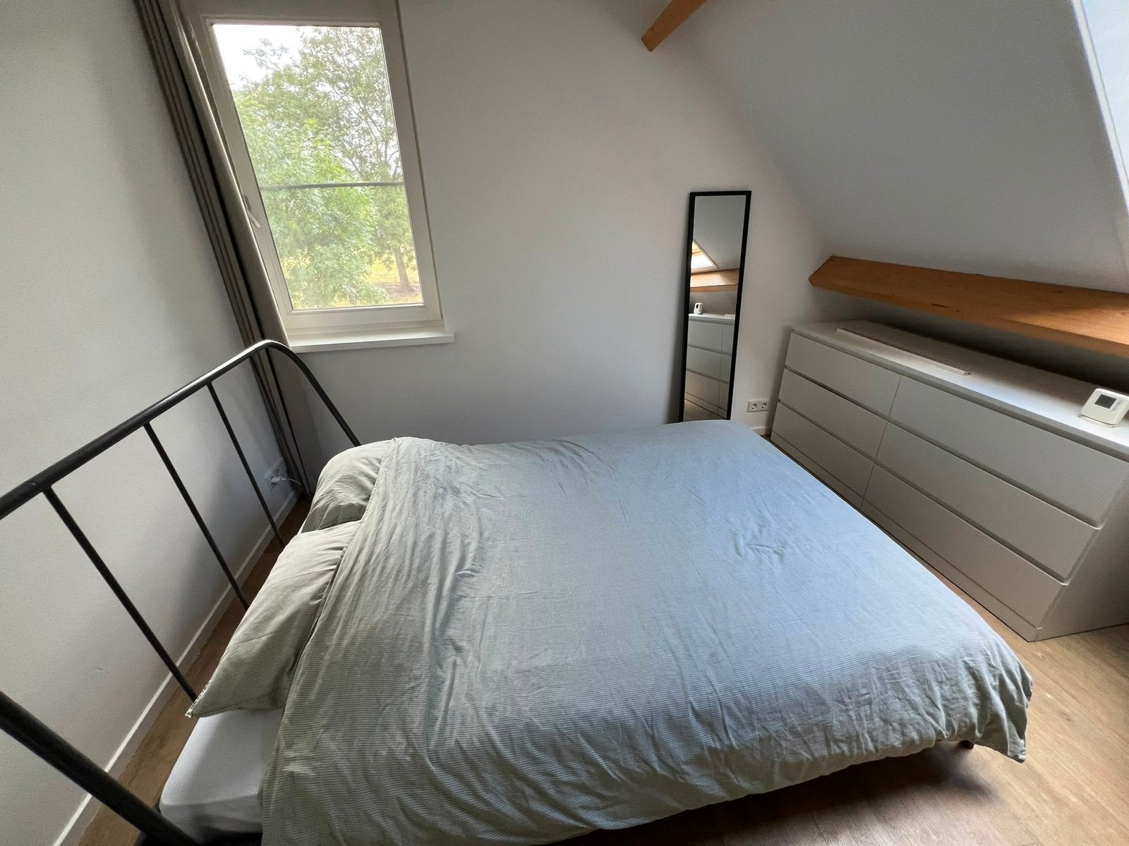 bed 140x200 Ikea gratis af te halen, Ophalen, Gebruikt, Tweepersoons, 140 cm