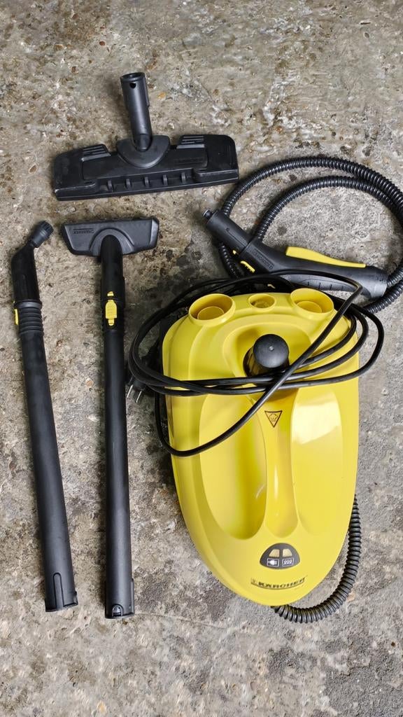 Kärcher KST 2 Stoomreiniger (1500W) met accessoires, Ophalen of Verzenden, Gebruikt, Stoomreiniger