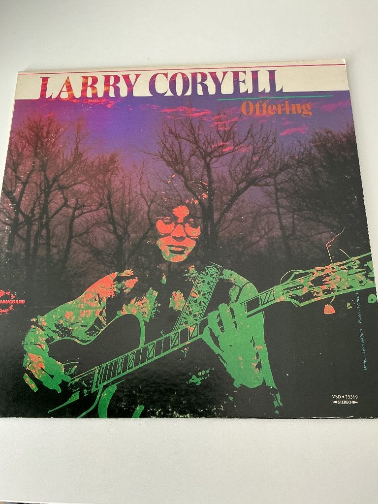 LP Larry Coryell - Offering 1972 Vanguard, 1960 tot 1980, Gebruikt, Ophalen of Verzenden, Jazz