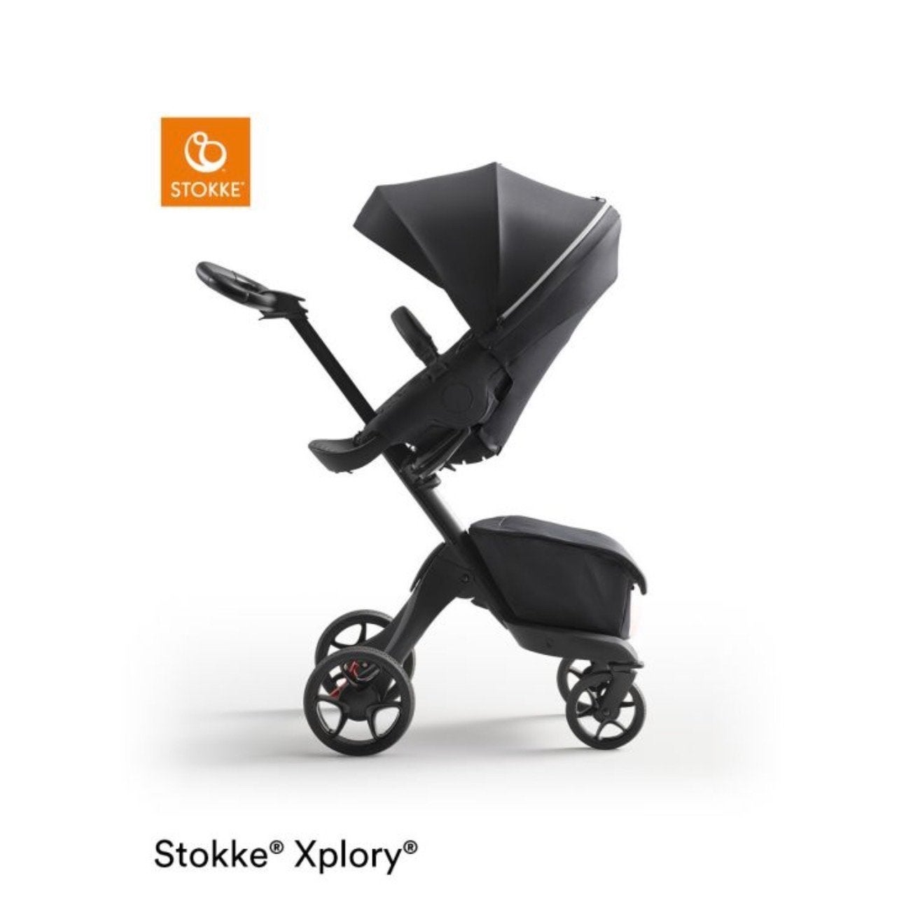 Nieuw in doos! Stokke Xplory X Rich Black Kinderwagen, Kinderen en Baby's, Ophalen of Verzenden, Nieuw, Kinderwagen