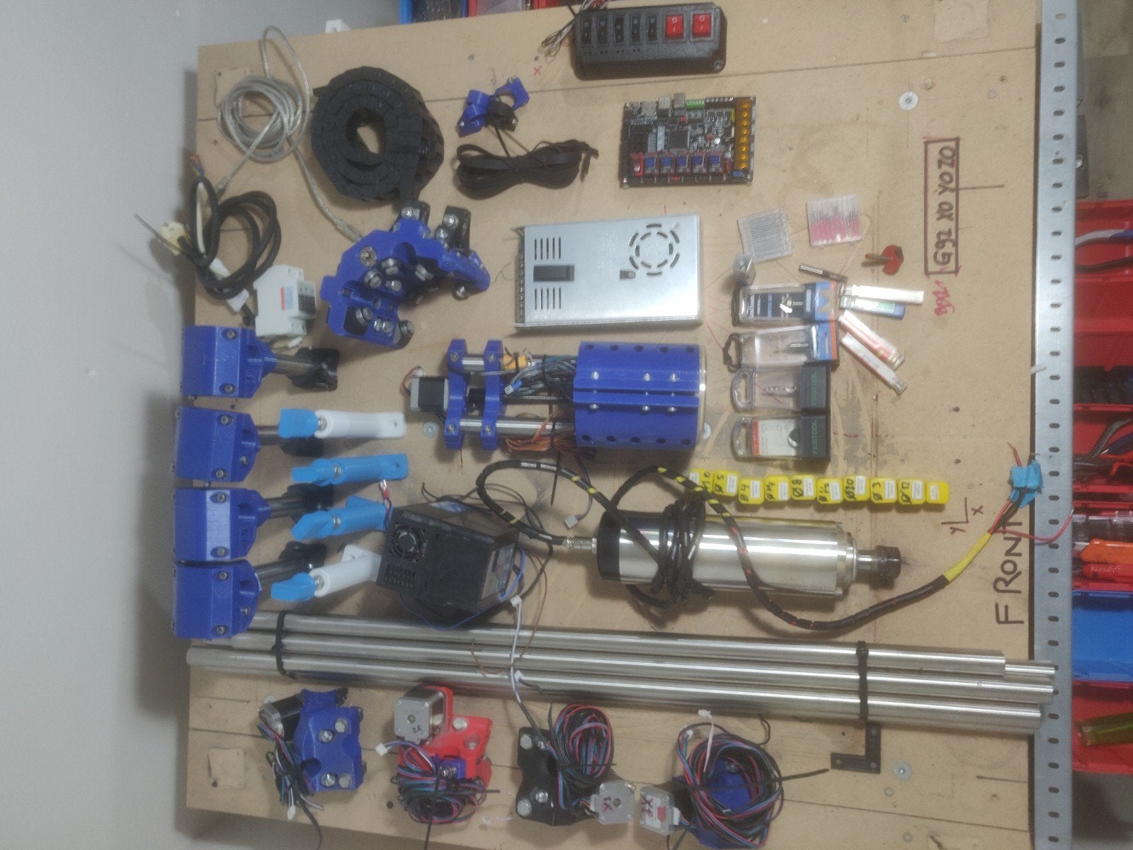 MPCNC kit in onderdelen, Hobby en Vrije tijd, Ophalen, Gebruikt