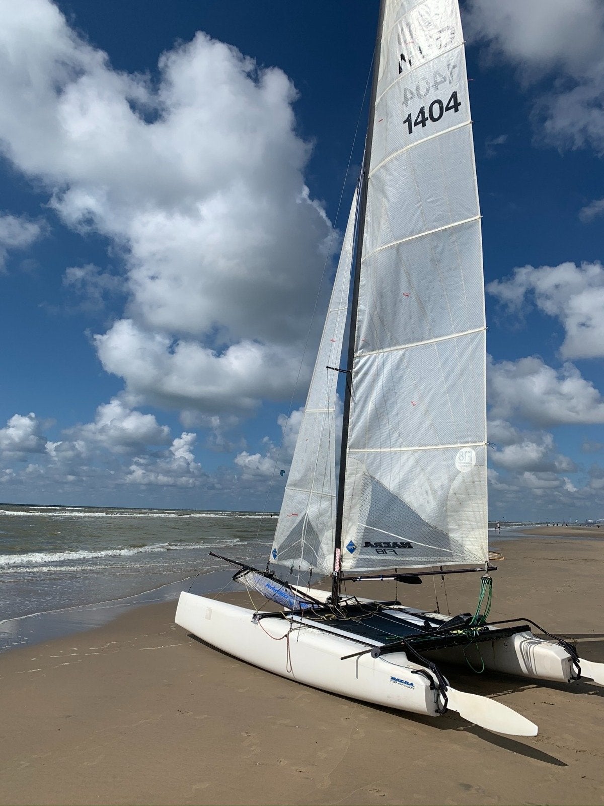 Nacra F18 Infusion 2008 inc trailer - Zeilklaar, prima staat, Watersport en Boten, Ophalen, Gebruikt, Geen motor, Nacra