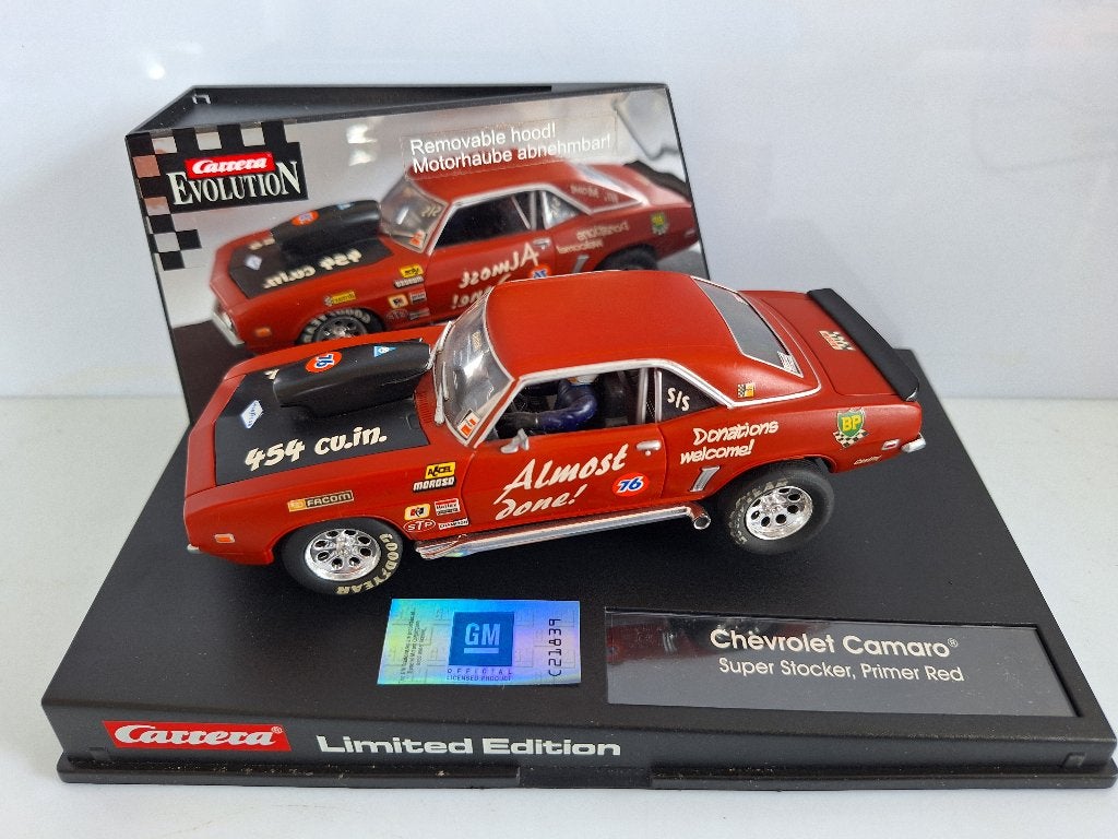 Carrera Evolution Camaro Super Stocker Primer Red Nr 25412, Carrera, Carrera, Carrera, Ophalen of Verzenden