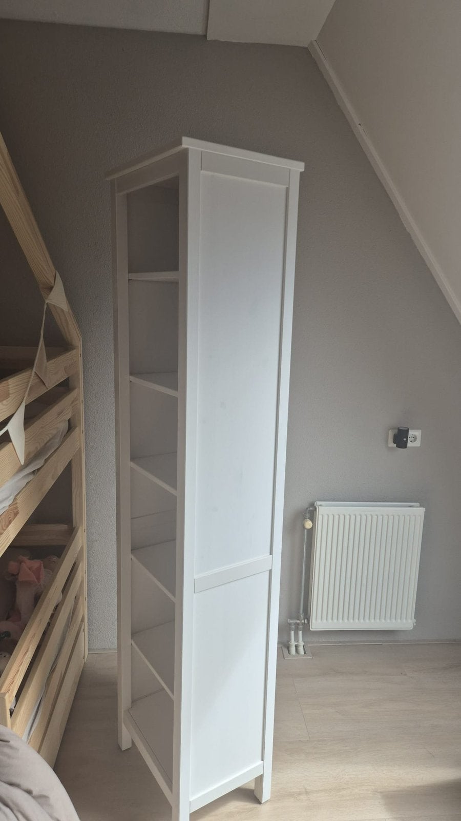 Hemnes boekenkast wit, Ophalen, 50 tot 100 cm, Zo goed als nieuw, 150 tot 200 cm