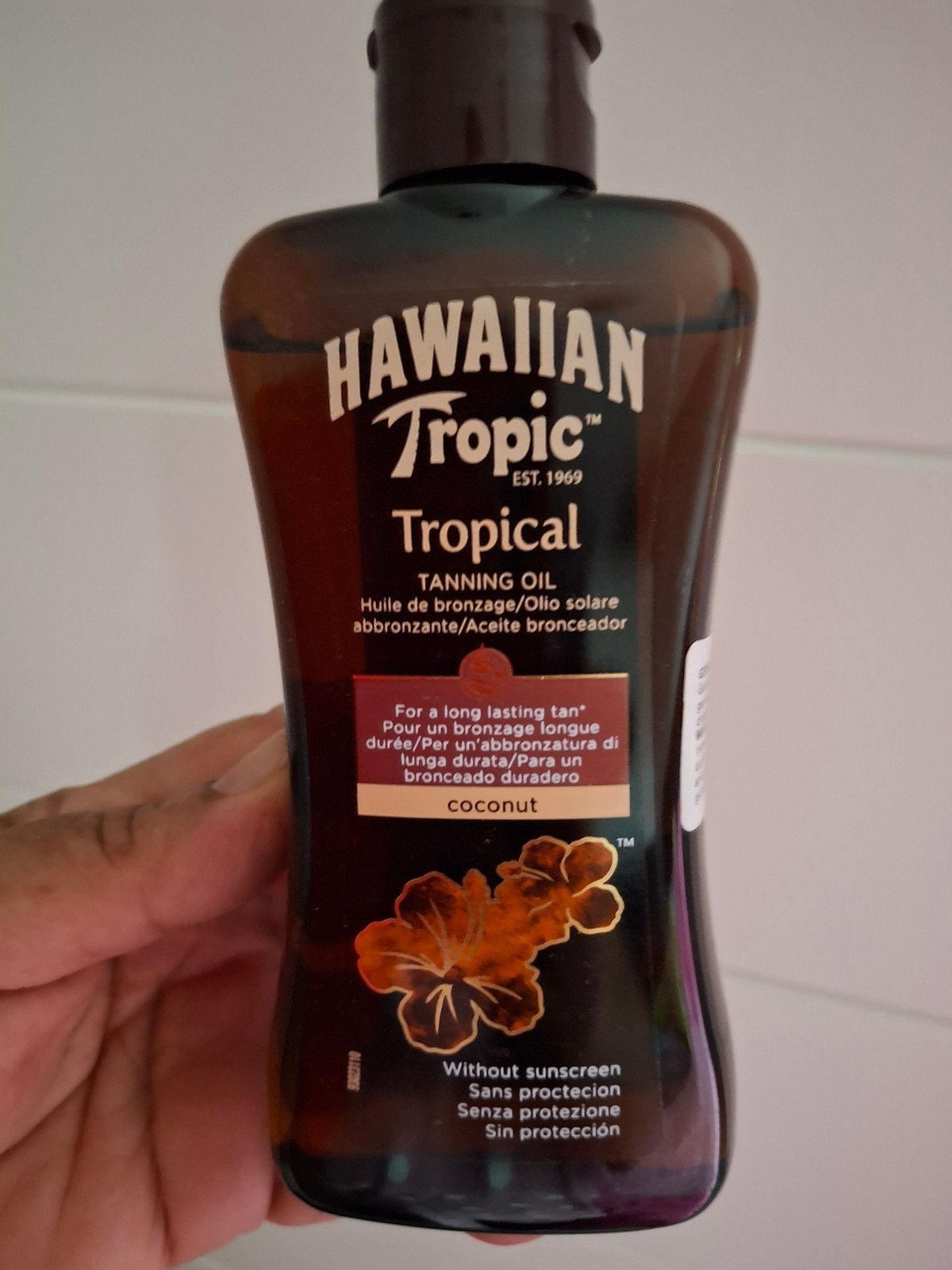 Tanning oil Hawaiian, Ophalen of Verzenden, Nieuw, Bodylotion, Crème of Olie