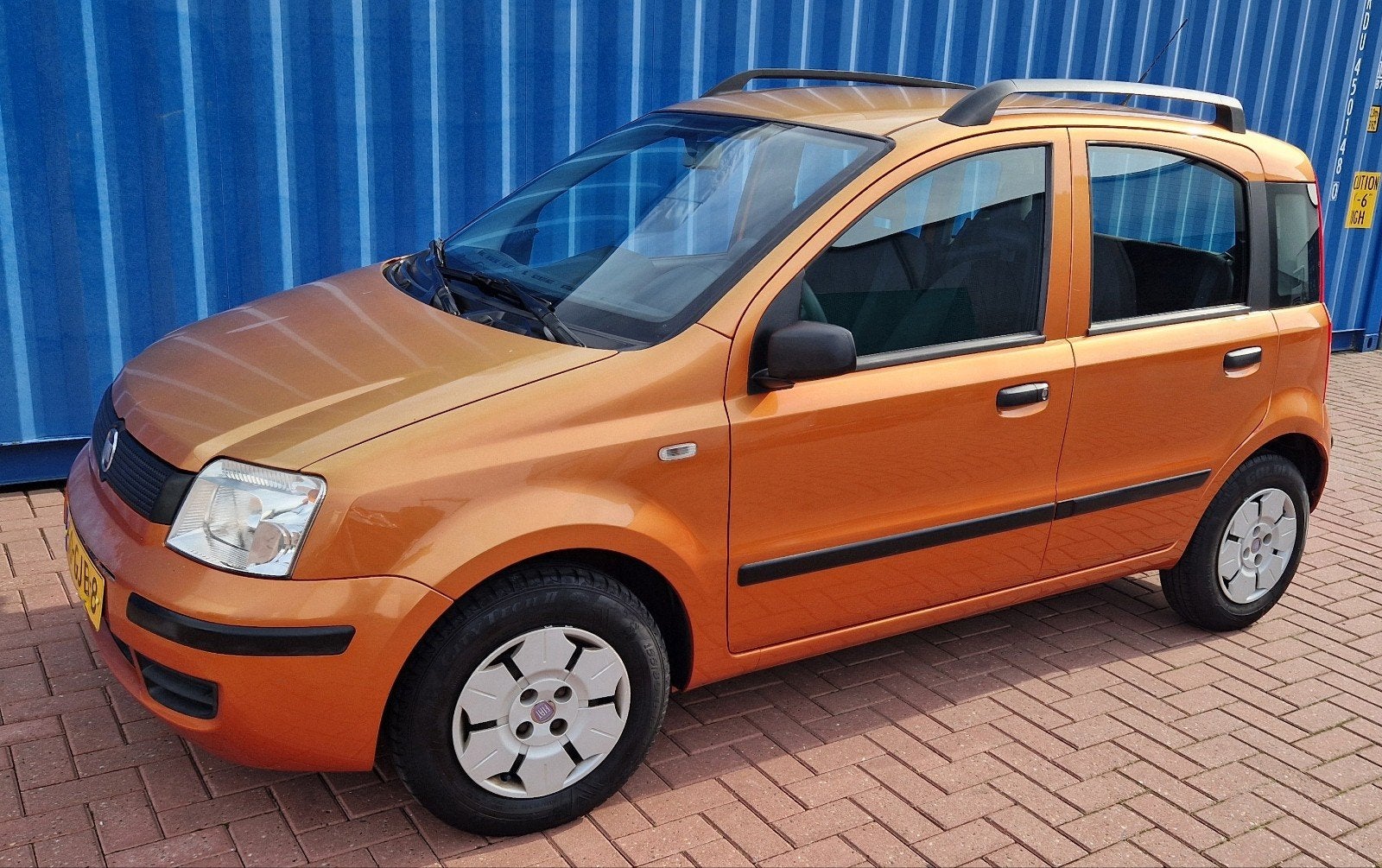 Fiat Panda 1.1 2008 5 deurs nieuwe apk, Auto's, Voorwielaandrijving, Stof, 54 pk, 4 stoelen