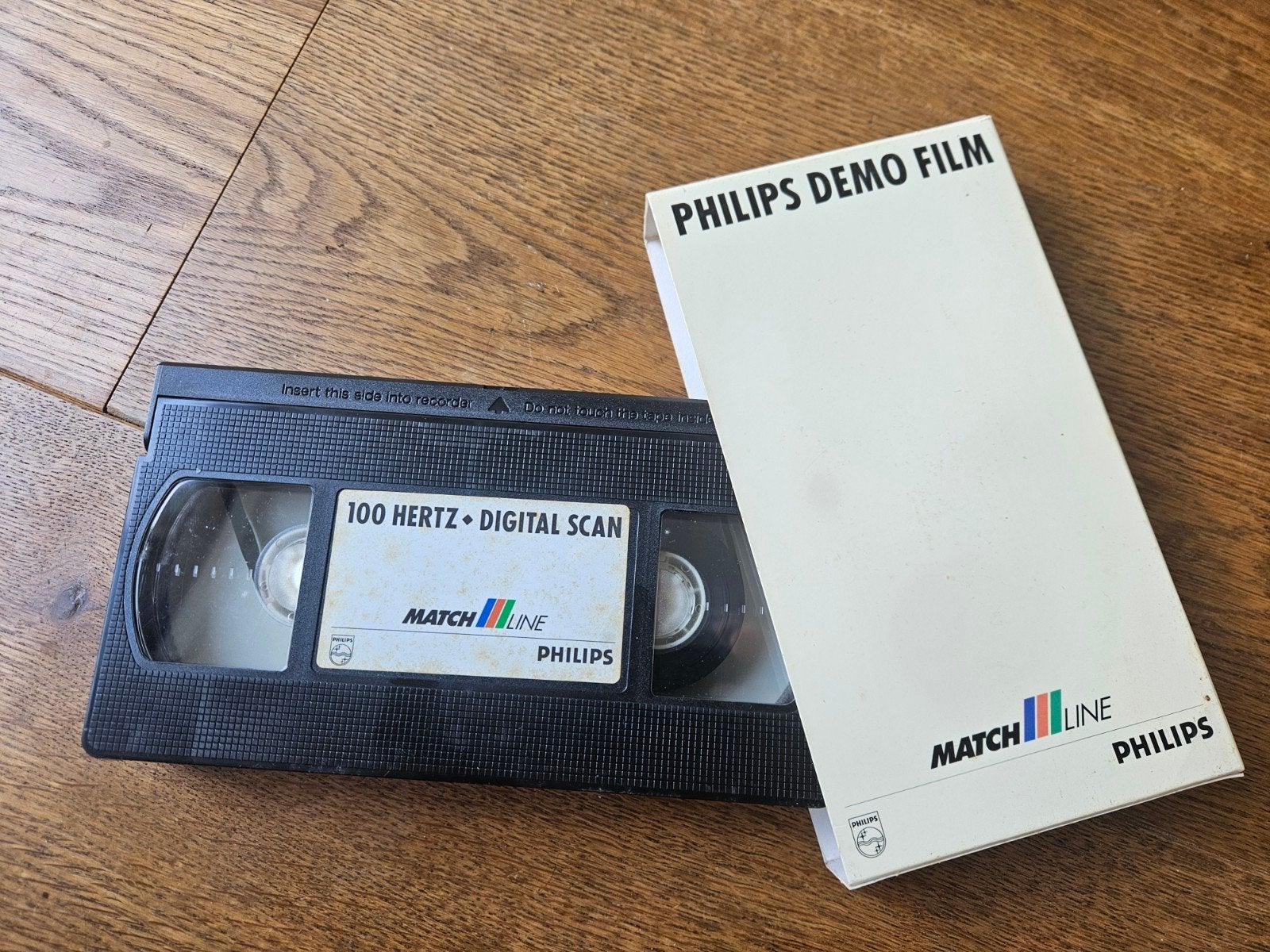 Philips Demo Film VHS - Match Line 100 Hertz Digital Scan, Alle leeftijden, Ophalen of Verzenden, Gebruikt, Overige genres