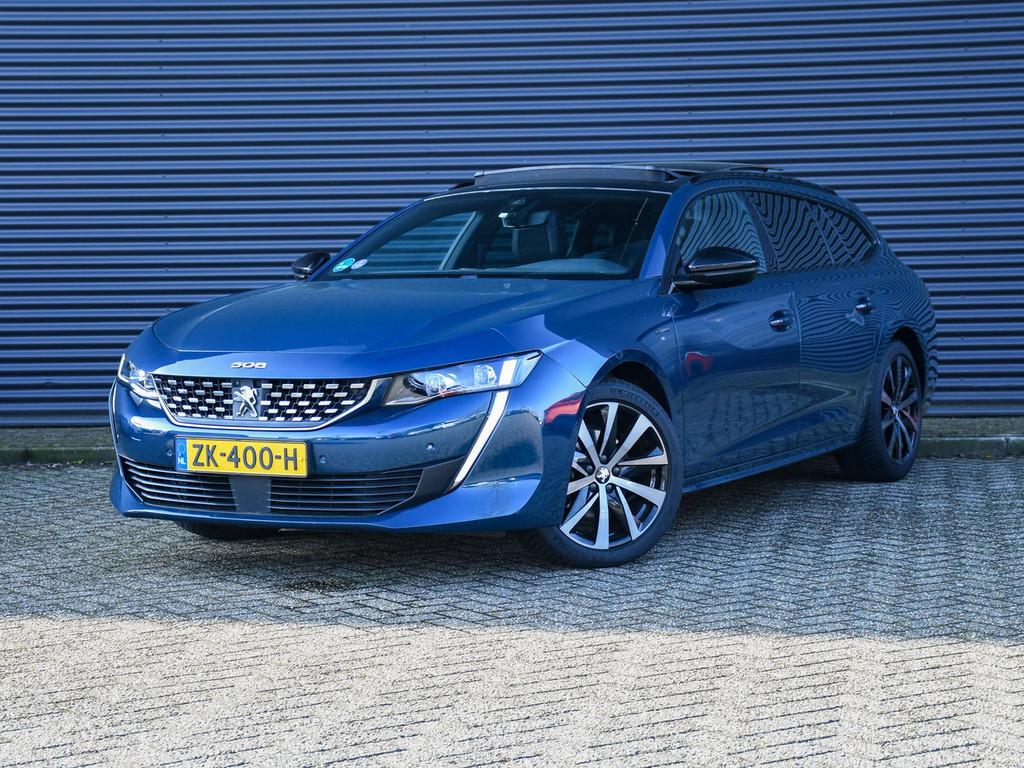 Peugeot 508 SW GT Line 1.6 PureTech 180pk Automaat SCHUIF-DA, Auto's, 745 kg, Gebruikt, 4 cilinders, 181 pk