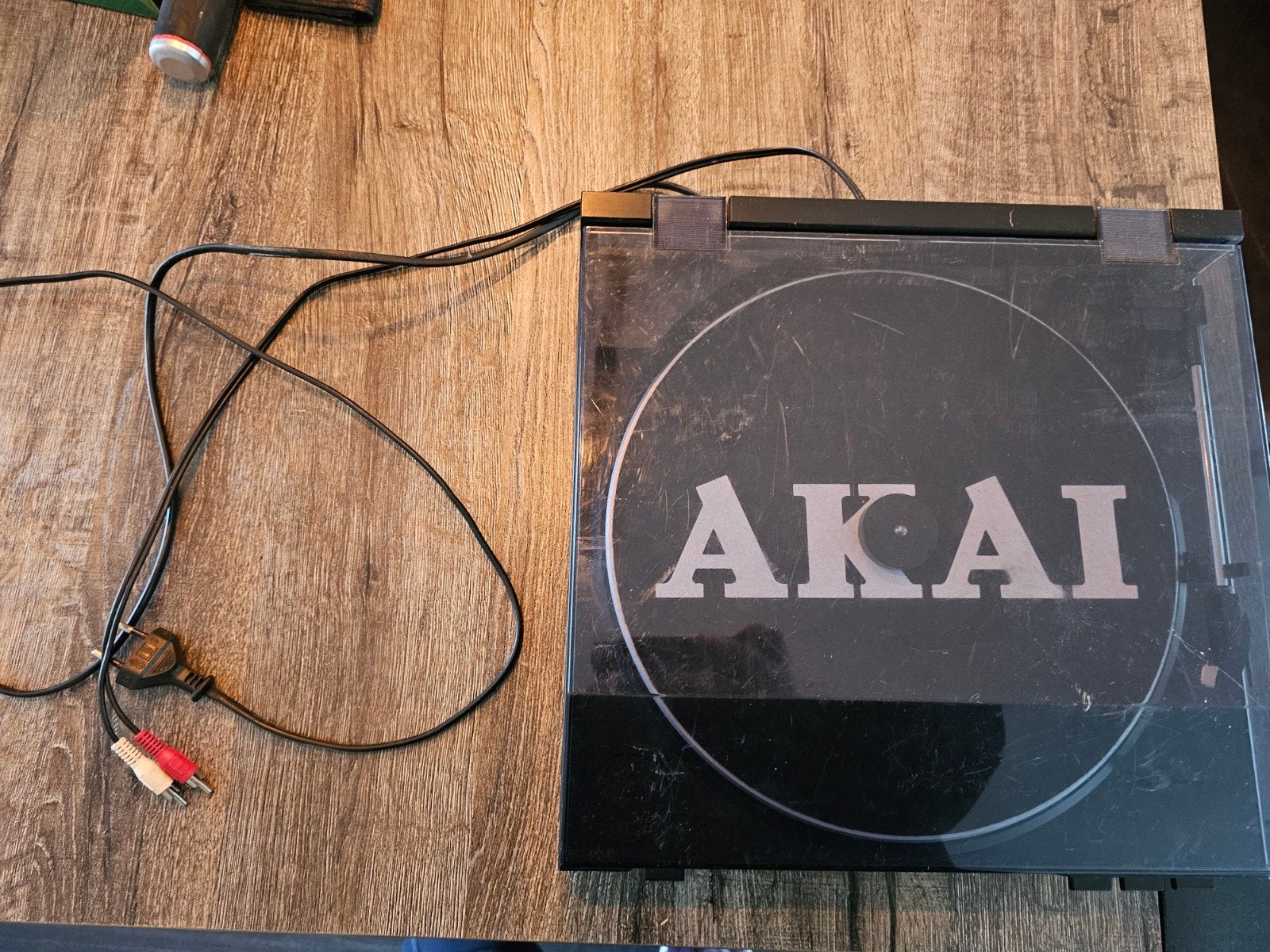 Akai USB Platenspeler ATT01U - Digitaliseer je Vinyl, Ophalen, Gebruikt, USB-aansluiting, Platenspeler