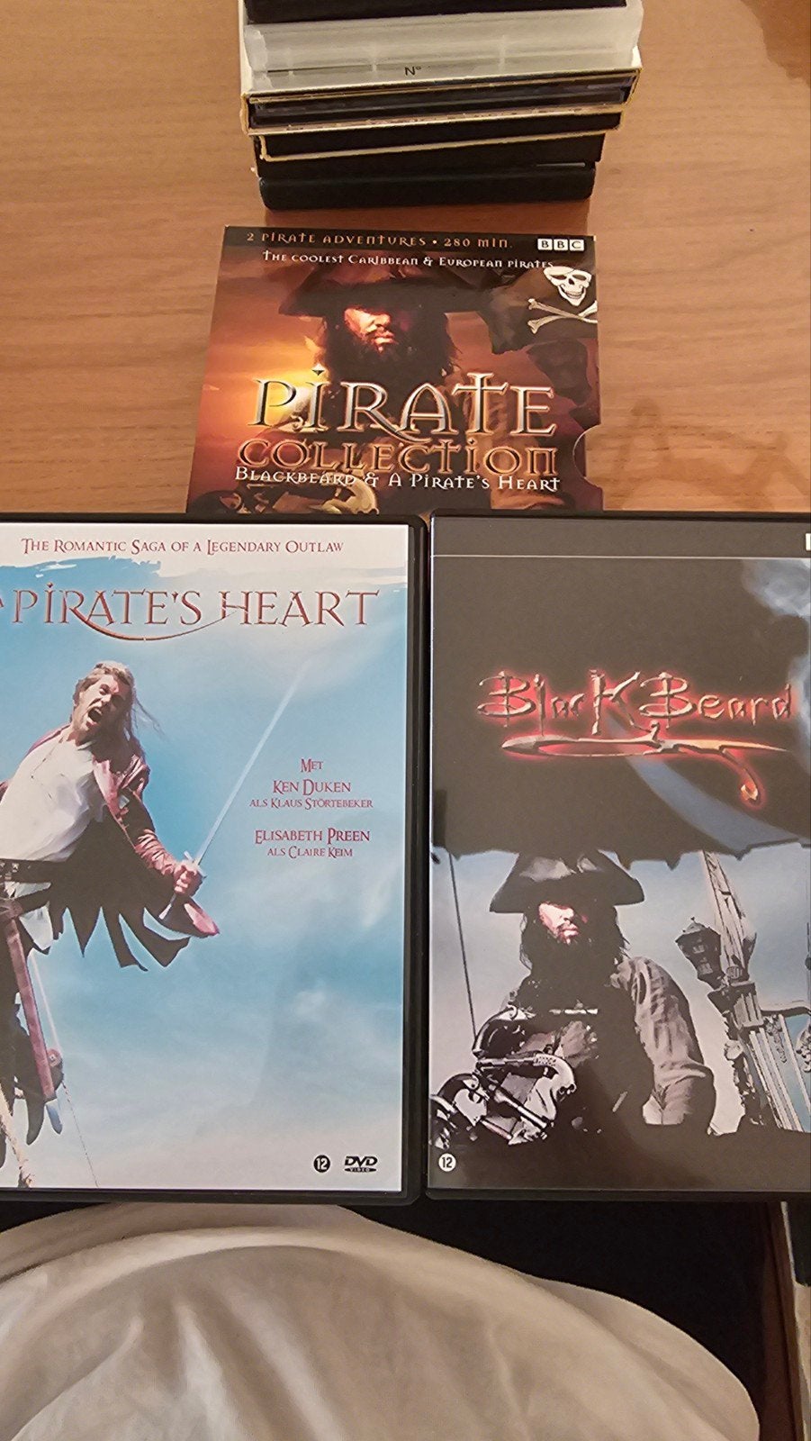 Pirate Collection: Blackbeard & A Pirate's Heart DVD, Vanaf 12 jaar, Ophalen of Verzenden, Gebruikt