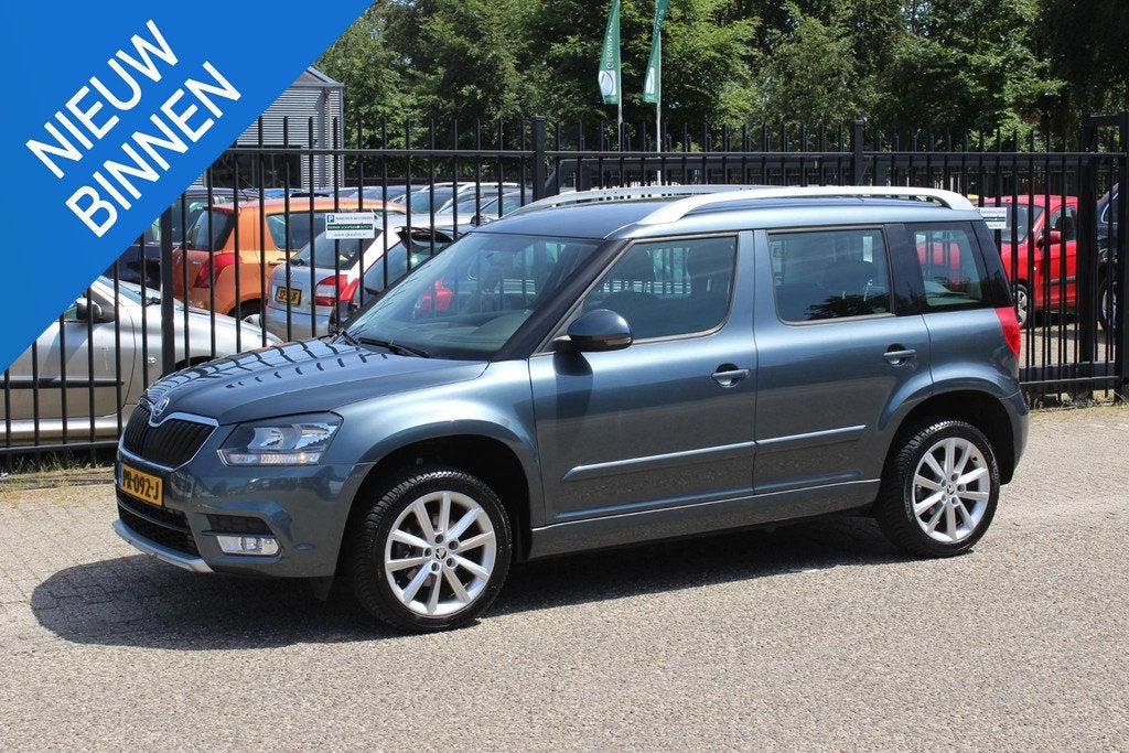 Skoda Yeti 1.2 TSI Automaat, Active, Trekhaak!, Auto's, Skoda, Euro 5, Stof, Gebruikt, 4 cilinders