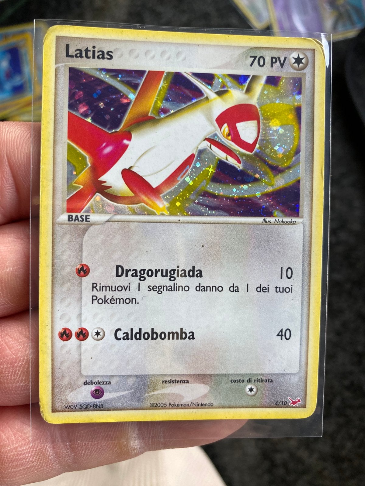 Latias vintage holo kaart, Verzenden, Zo goed als nieuw
