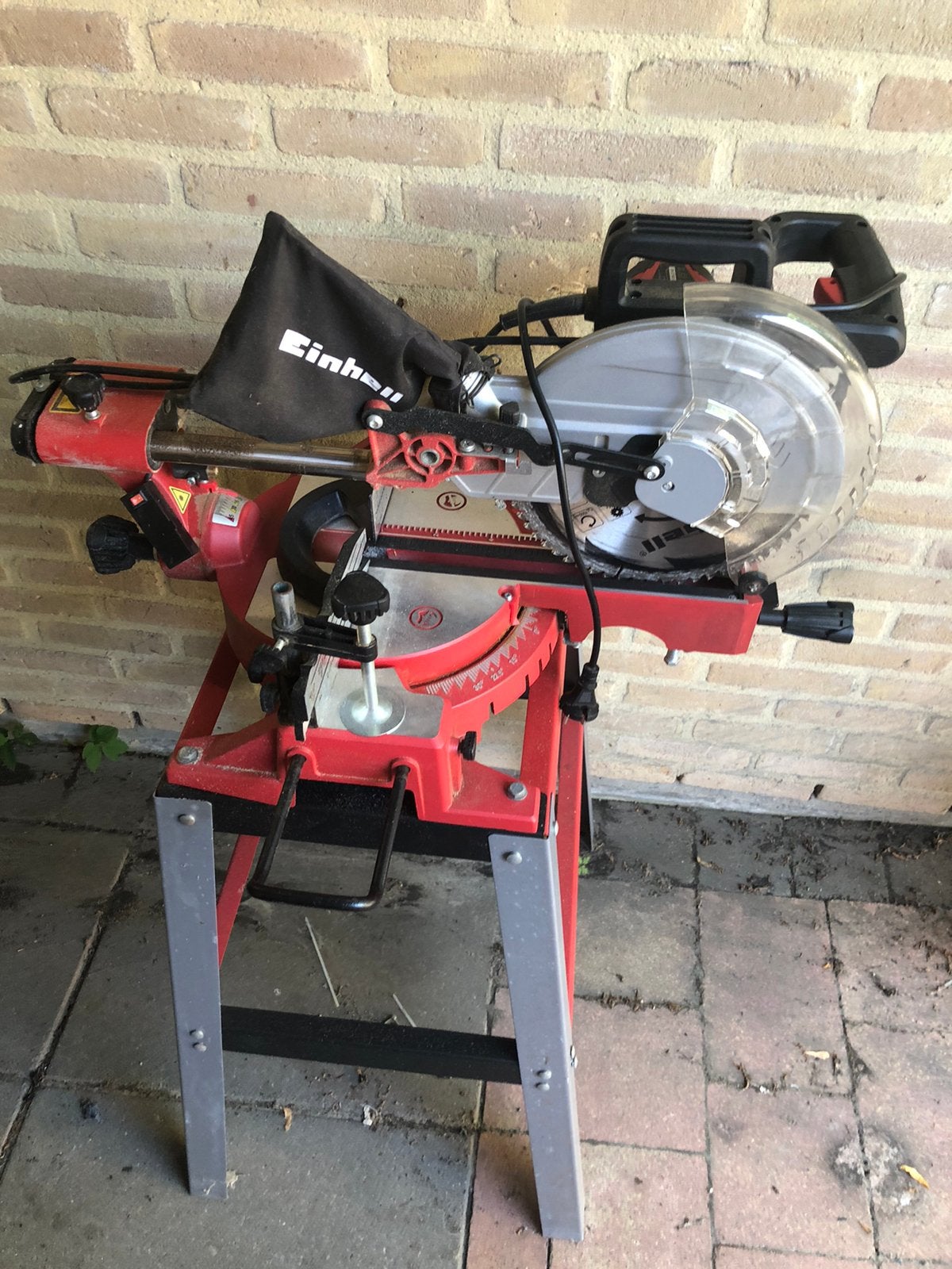 Afkortzaag tekoop, Doe-het-zelf en Verbouw, Ophalen, Gebruikt, Afkortzaag, 30 tot 70 mm