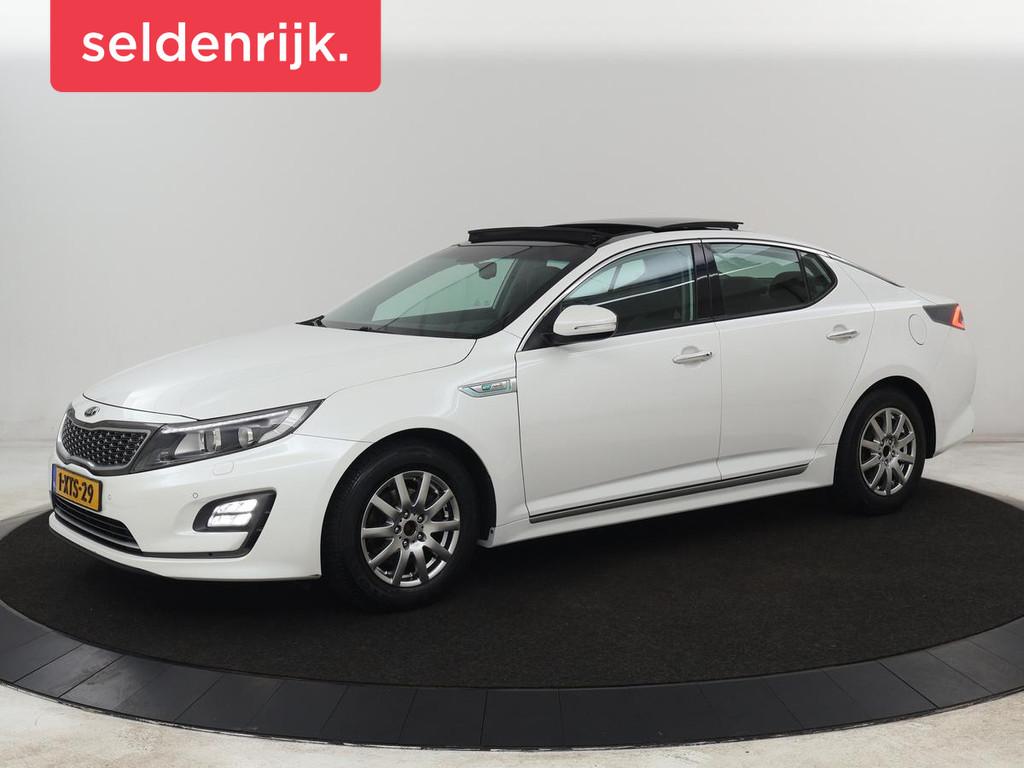 Kia Optima 2.0 CVVT Hybrid ExecutiveLine | Panoramadak | Sto, Auto's, Kia, Euro 5, Gebruikt, 4 cilinders, Wit