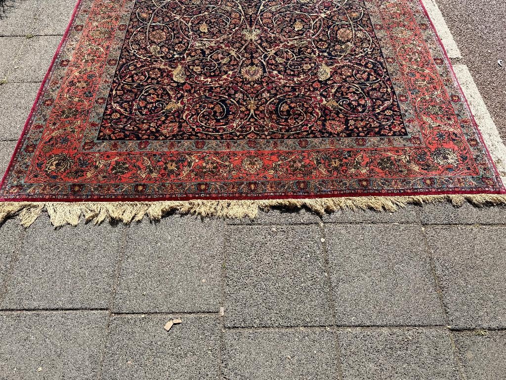 Perzisch tapijt Tehran met zijde– 320 x 220 cm– topkwaliteit, Overige kleuren, 200 cm of meer, Ophalen of Verzenden, Zo goed als nieuw