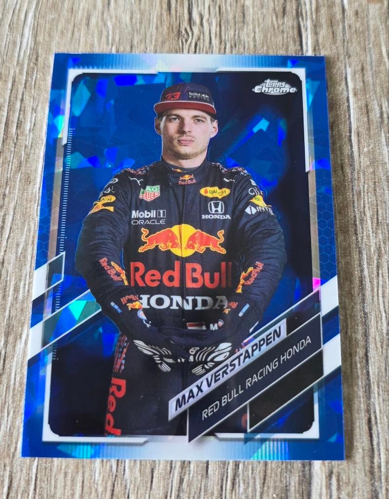 TE KOOP: Topps Chrome 2021 | Blue Refractor | 3, Ophalen of Verzenden, Nieuw, Formule 1